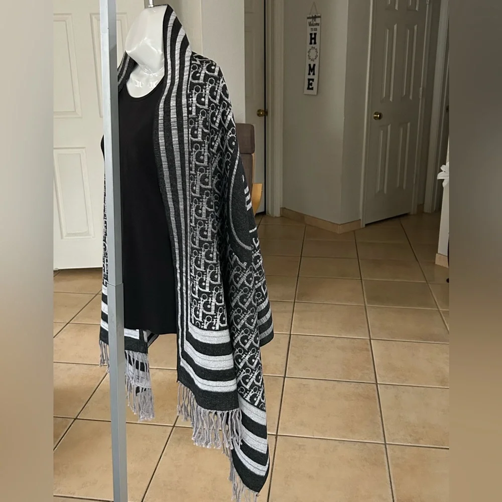 🖤 🔥Christian Dior x Shawn STUSSY soie silk stole scarf (New)🖤🔥RARE FIND🔥